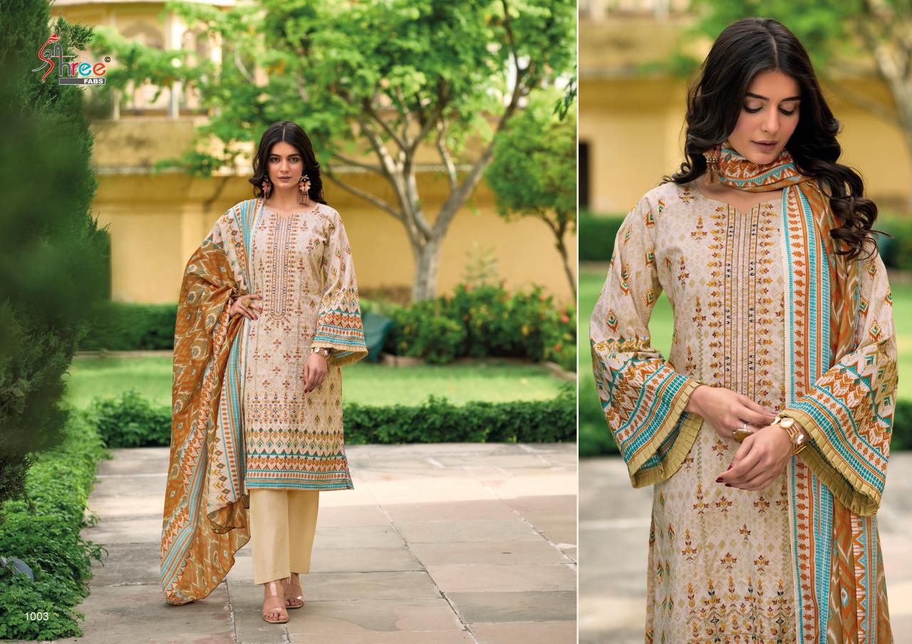 Riwaz By Shree Embroidery Pure Cotton Pakistani Suits Wholesale Shop IN Surat